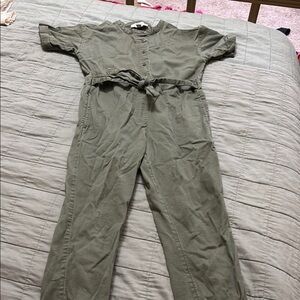 Olive Green Jumpsuit